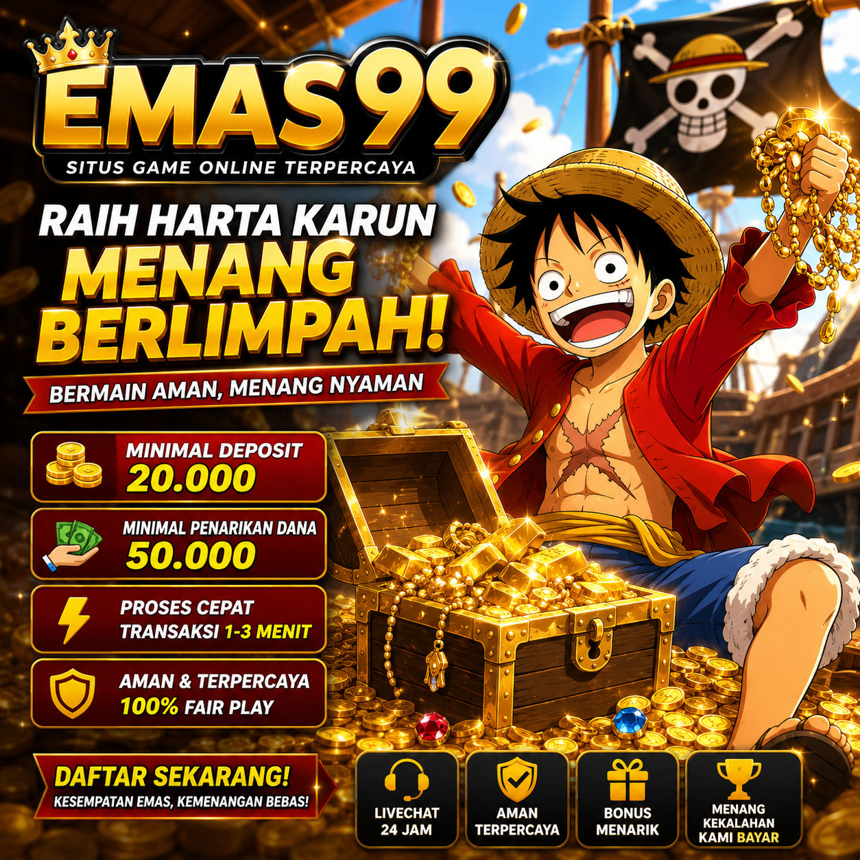Galeri foto EMAS99 : Platform Tangguh dengan Akses Permainan Slot Terpercaya di Mahjong
