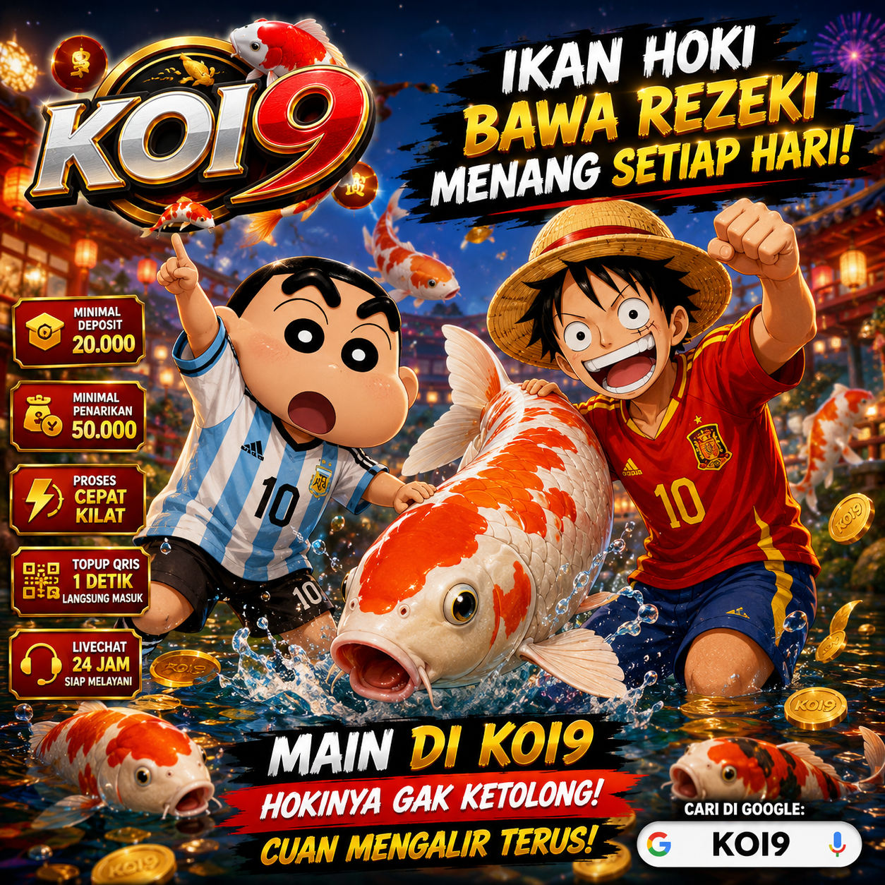 Galeri foto KOI9 : Platform Hiburan Online dengan RTP Akurat Terpercaya Masa Kini di Mahjong