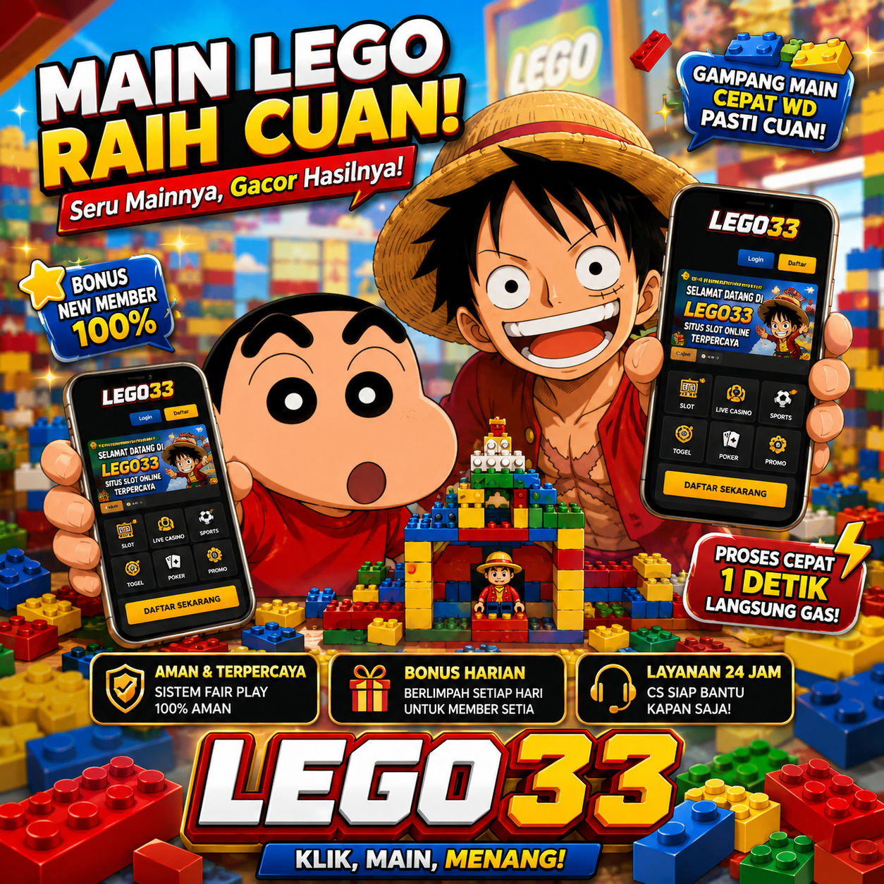 Galeri foto LEGO33 : Platform Slot Online Permainan Menarik dengan Performa Terbaik di Mahjong