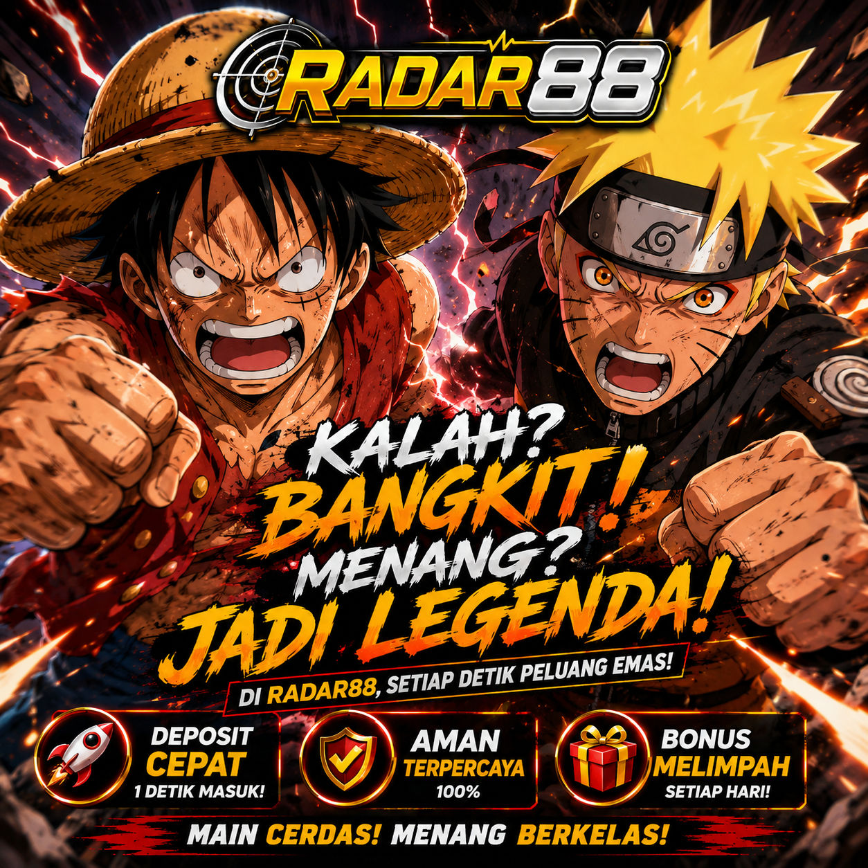 Thumbnail 1 of 3, Poster, RADAR88 : Agen Toto dan Slot Online Terbaik dan Terpercaya Masa Kini designed and sold by RADAR88.