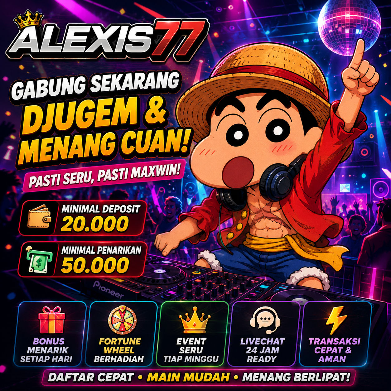 Galeri foto ALEXIS77 : Pilihan Terpopuler Slot Online Terpercaya dengan Kualitas Terbaik di Mahjong