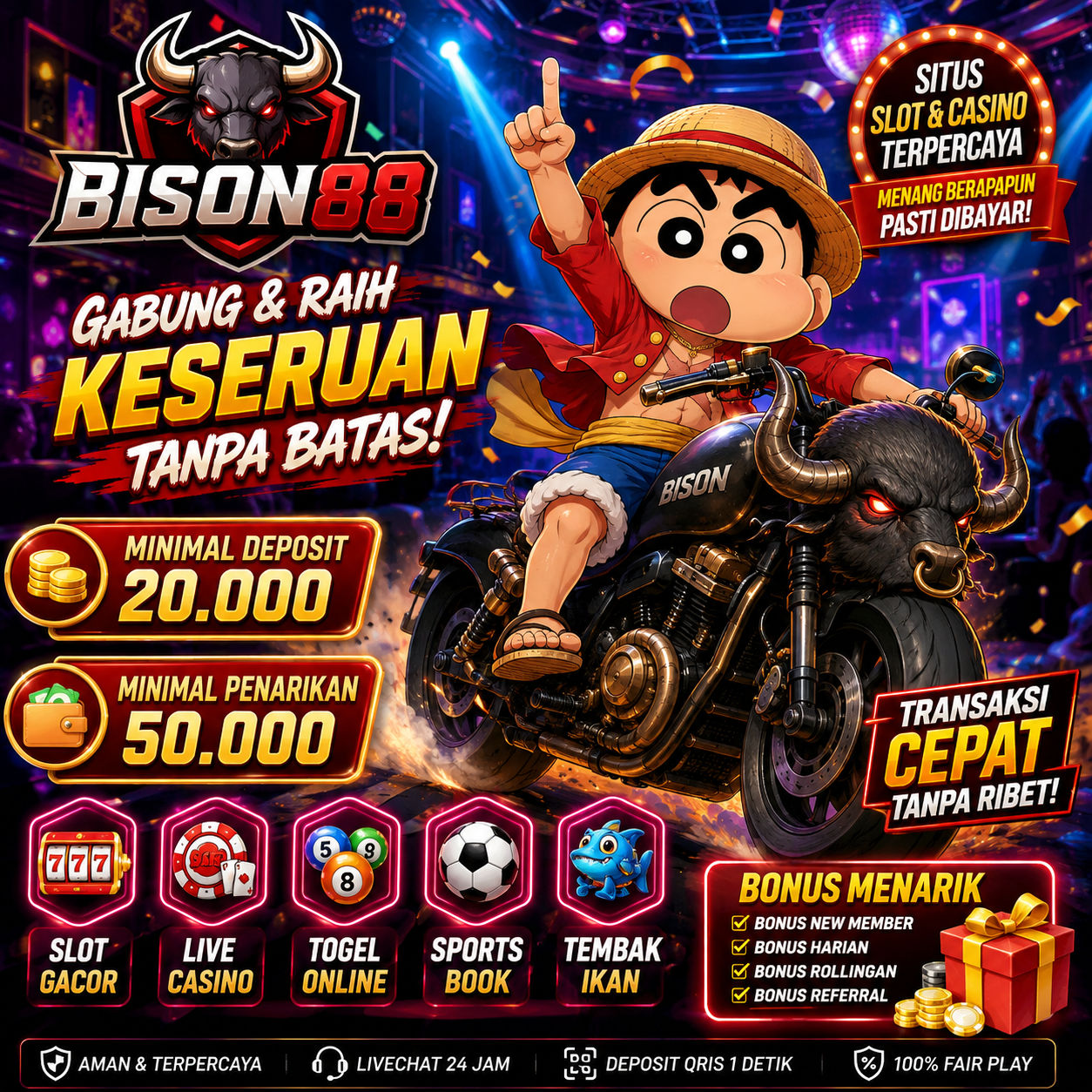 BISON88 : Platform Toto Online dengan Prediksi Angka Paling Jitu