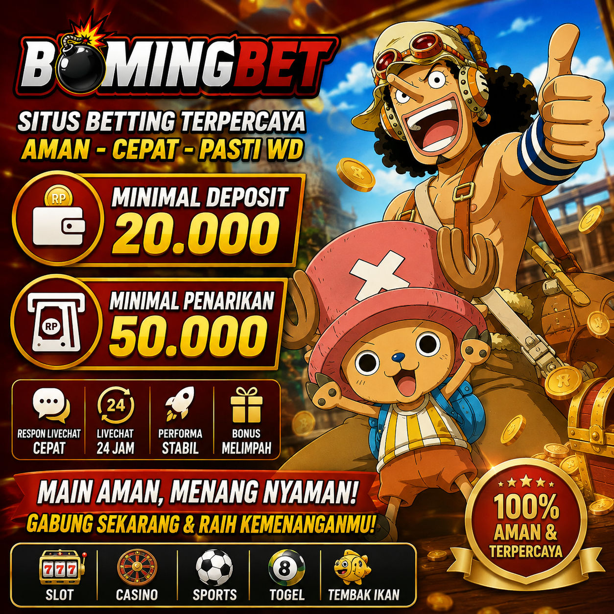 Thumbnail 1 of 3, Poster, BOMINGBET : Agen Pilihan Game Online dengan Tampilan Terbaru dan Modern designed and sold by BOMINGBET.