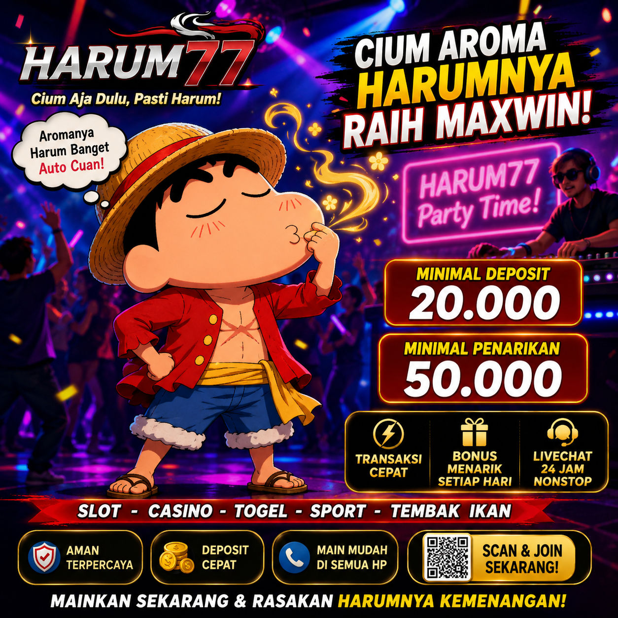 HARUM123 : Platform Slot Dengan Kemenangan Ter Wangi dan Fitur Terlengkap
