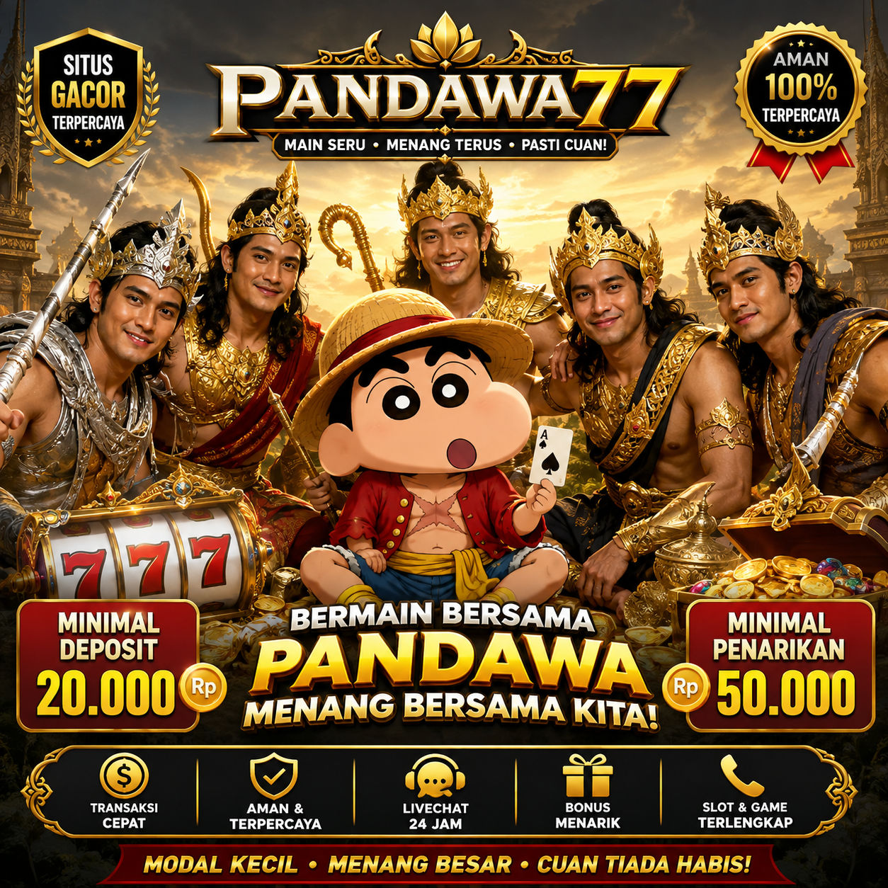 PANDAWA77 : Agen Khusus Slot Online dengan Tampilan Modern dan Terbaik