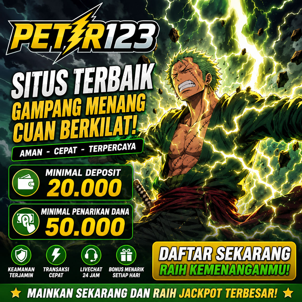 PETIR123 : Platform Slot Paling Gacor dengan Kualitas Permainan Terbaik