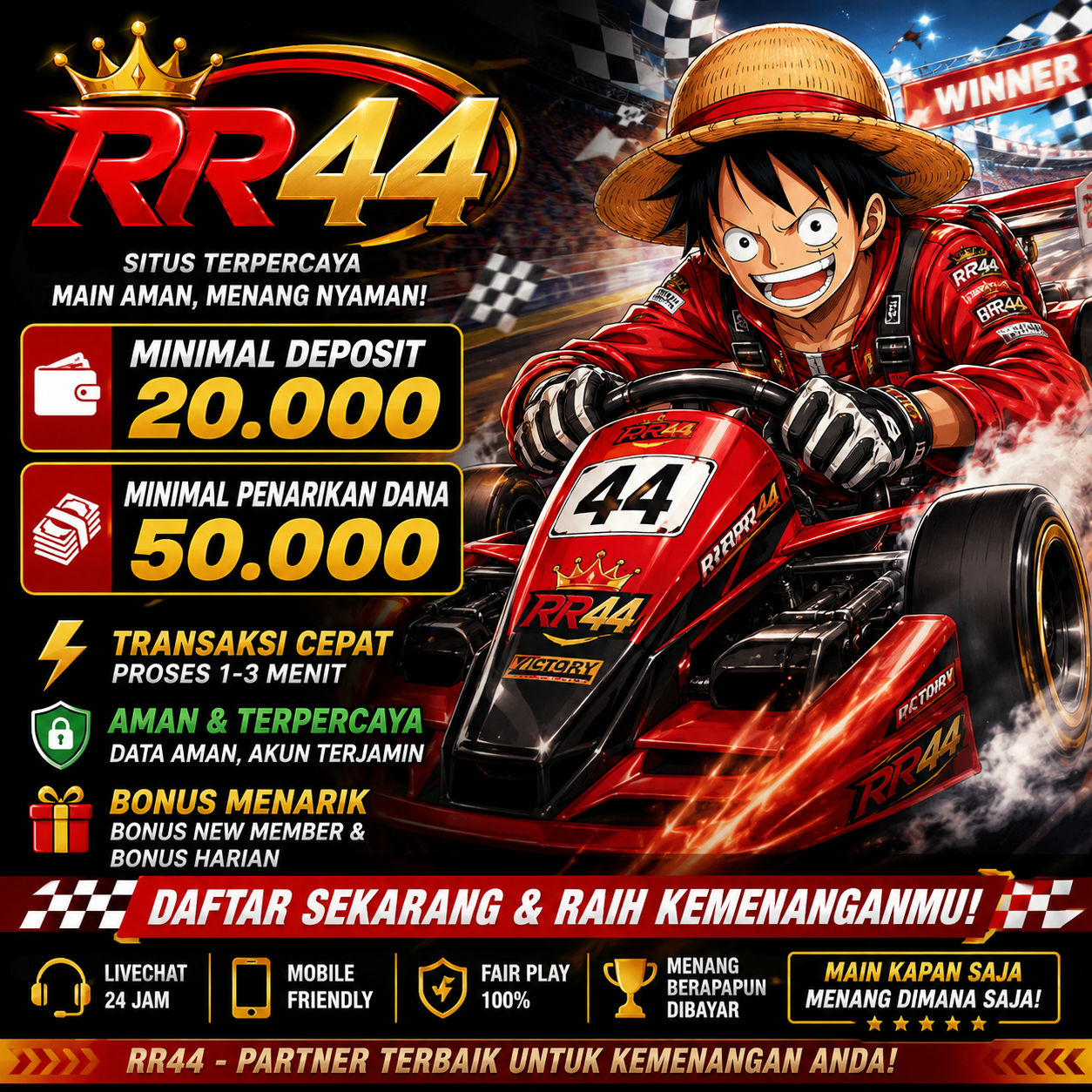 RR44 : Platform Slot Online dengan Game Pilihan Seru dan Menarik