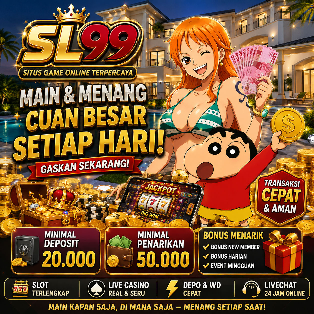 SL99 : Platform Toto Terbaik dengan Bettingan Receh dan Terpercaya