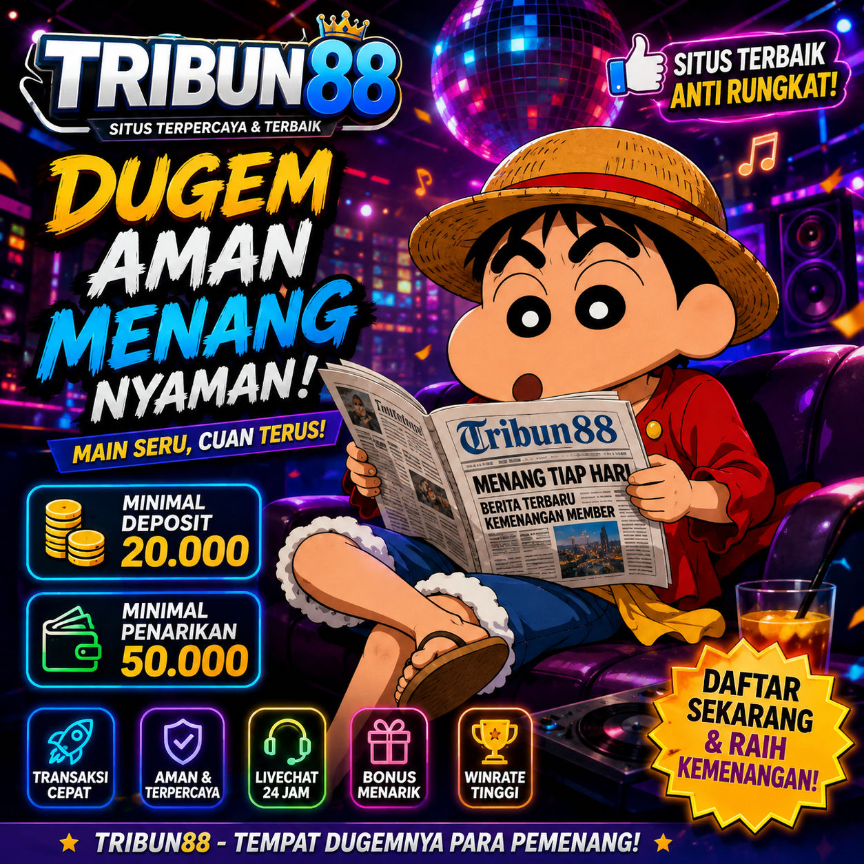 TRIBUN88 : Platform Berita Slot Online Terjangkau dan Terpercaya