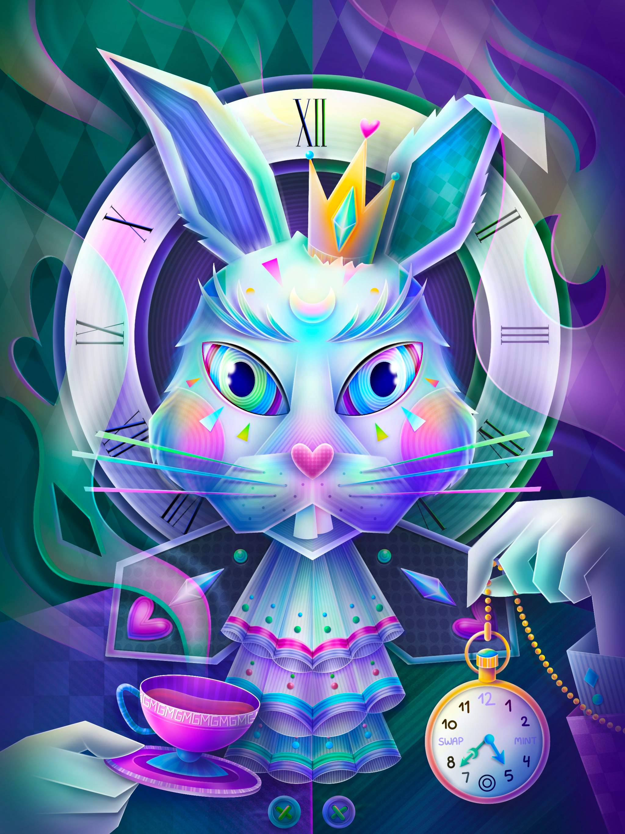 The White Rabbit by Luna Leonis