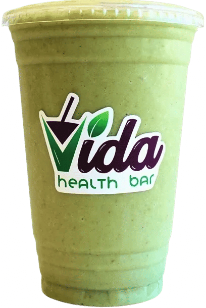 Fresh smoothie from Vida Health Bar