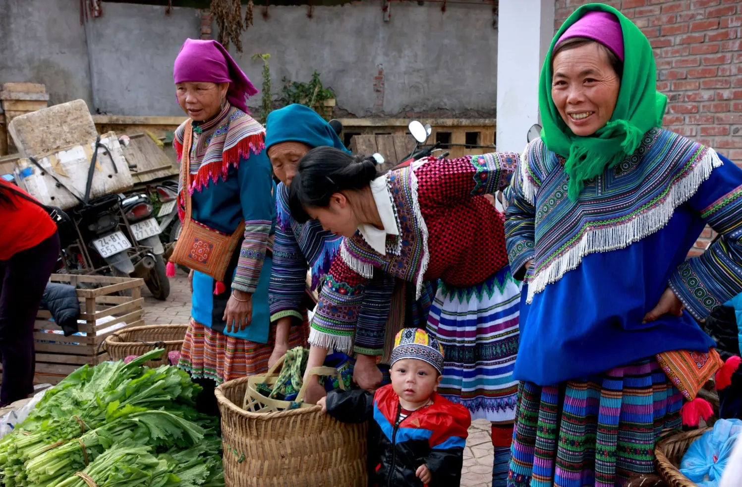 North Vietnam at its best - meet local tribes who live in the mountain passes