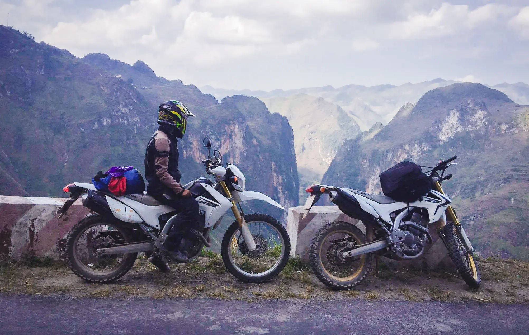Cao Bang: Moderate difficulty. Roads are generally smoother and easier, making them more suitable for a wider range of riders. 