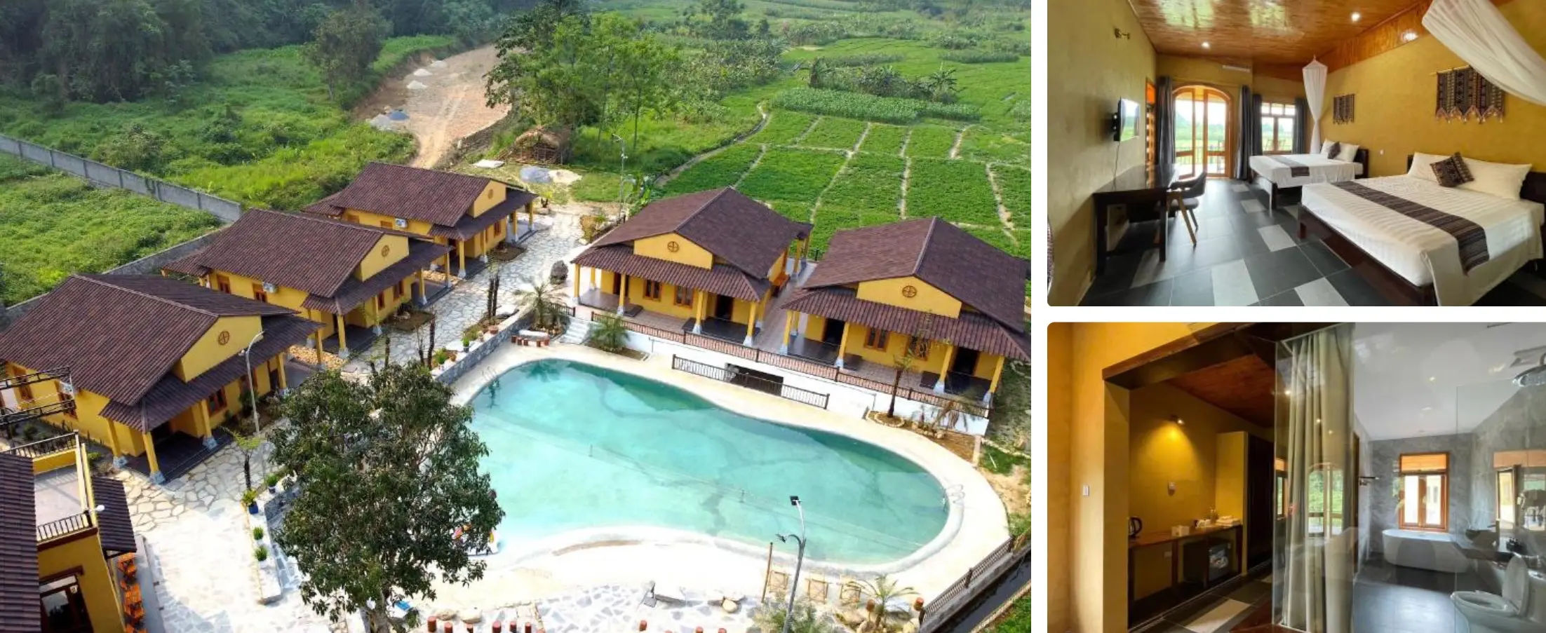 homestay bungalow in ha giang - how we organize a motorbike touring in vietnam