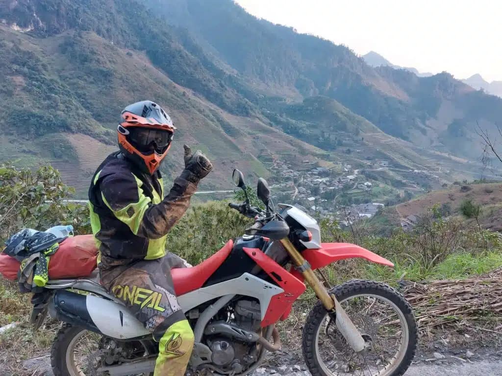 the best motorbike to ride the less traveled roads in Ha Giang