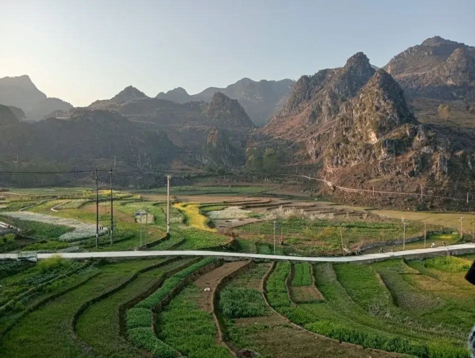 countryside of Ninh Binh - a motorbike trip is highlighly recommended
