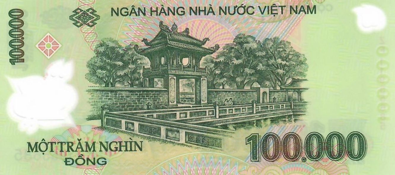 100k VND currency - Currency exchange in Vietnam