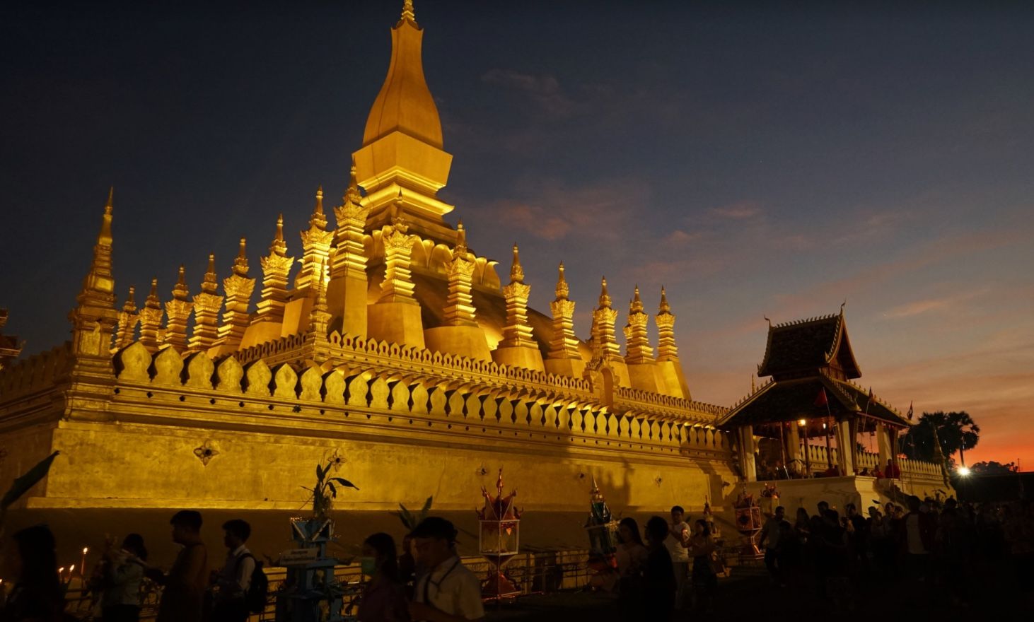 Pha That Luang - the must see attraction and best things to do on Vientiane Laos