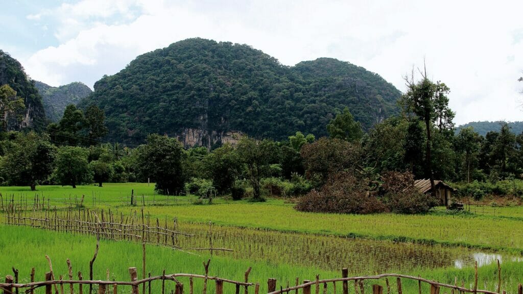 Laos countryside