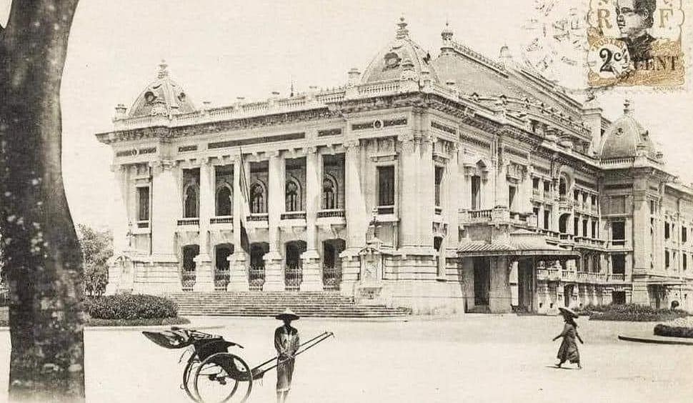 hanoi opera house - a great sample of a French colonial architecture in vietnam