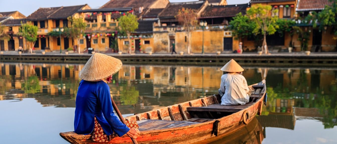 boat ride in hoi an's river