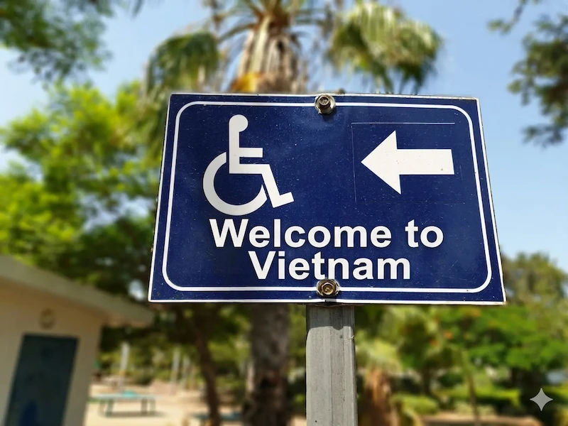 Wheelchair-accessible travel in Vietnam and southeast of Asia, arranged by VietnamesePrivateTours.com