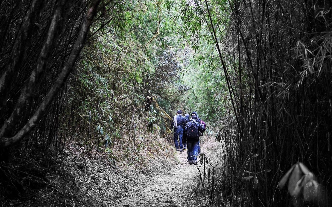 trekking in ba be national park