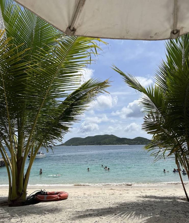 bai tranh beach