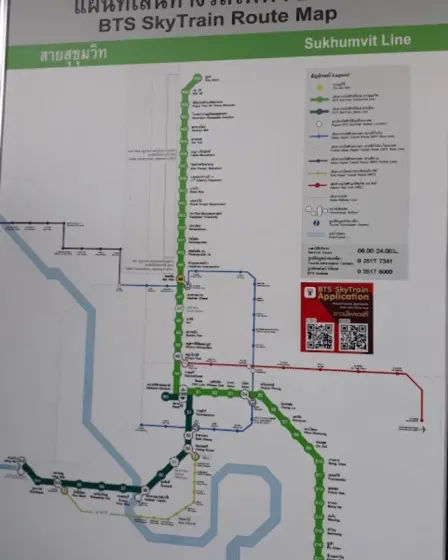 bangkok mrt and brt sky train