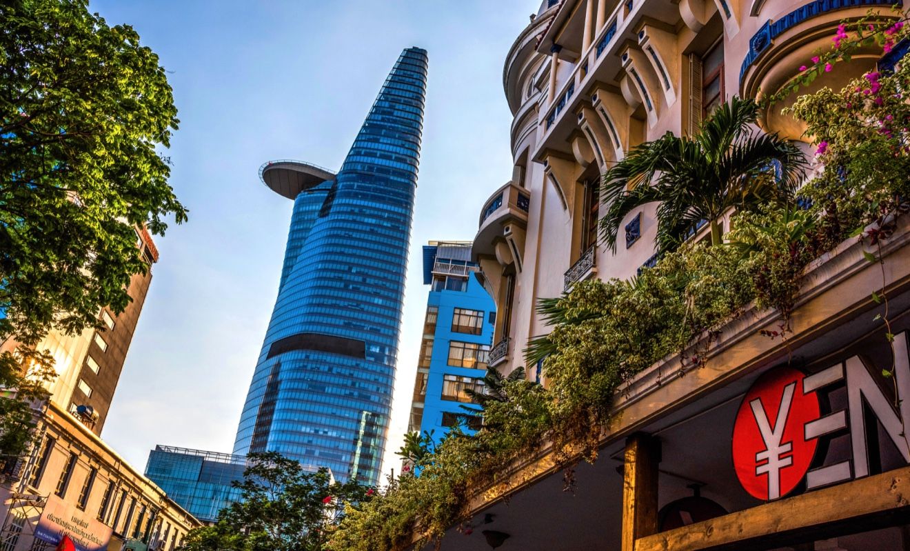 saigon Bitexco financial tower - Ho Chi Minh city's second tallest tower