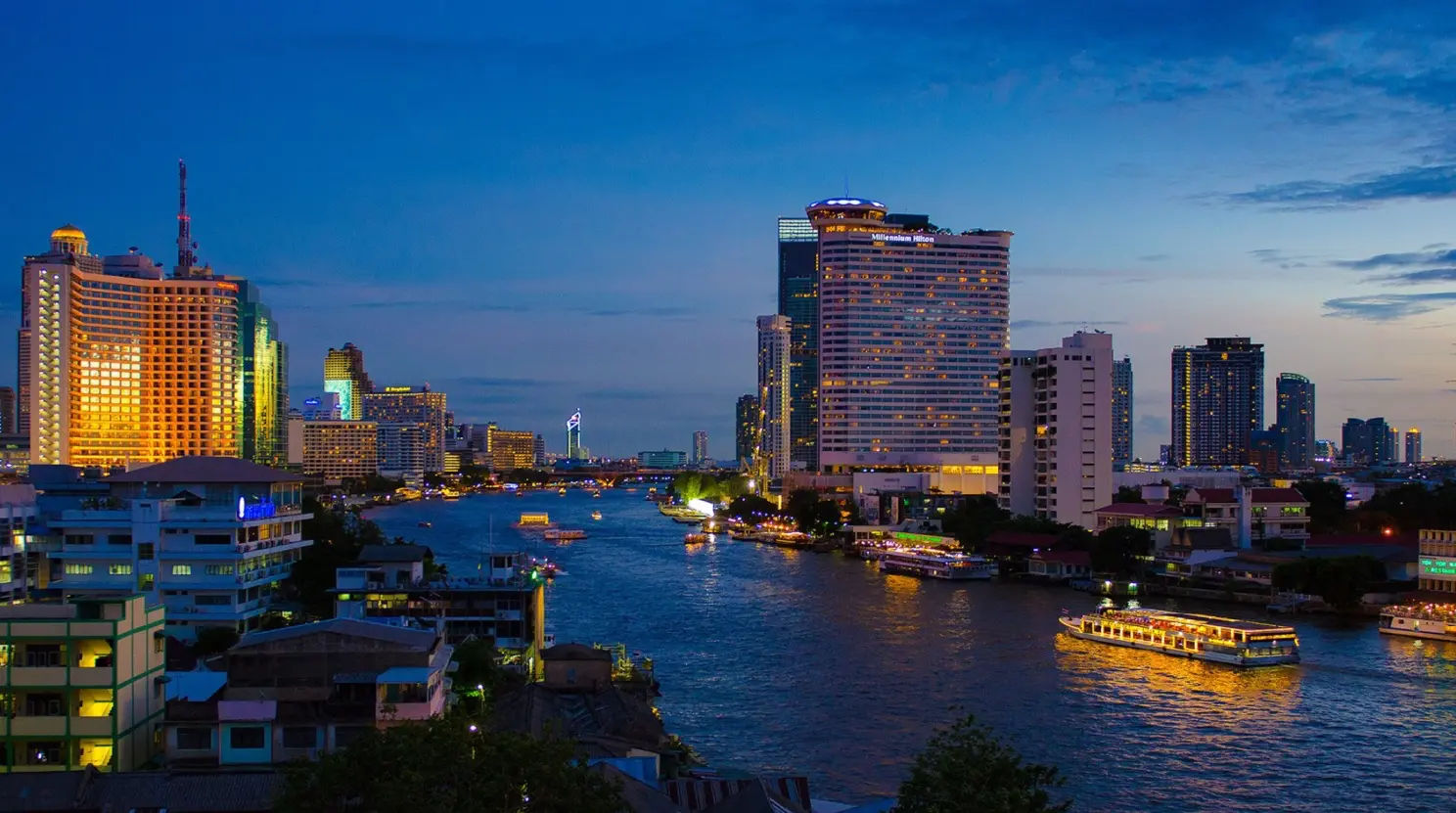 Take a Sunset Cruise on the Chao Phraya River