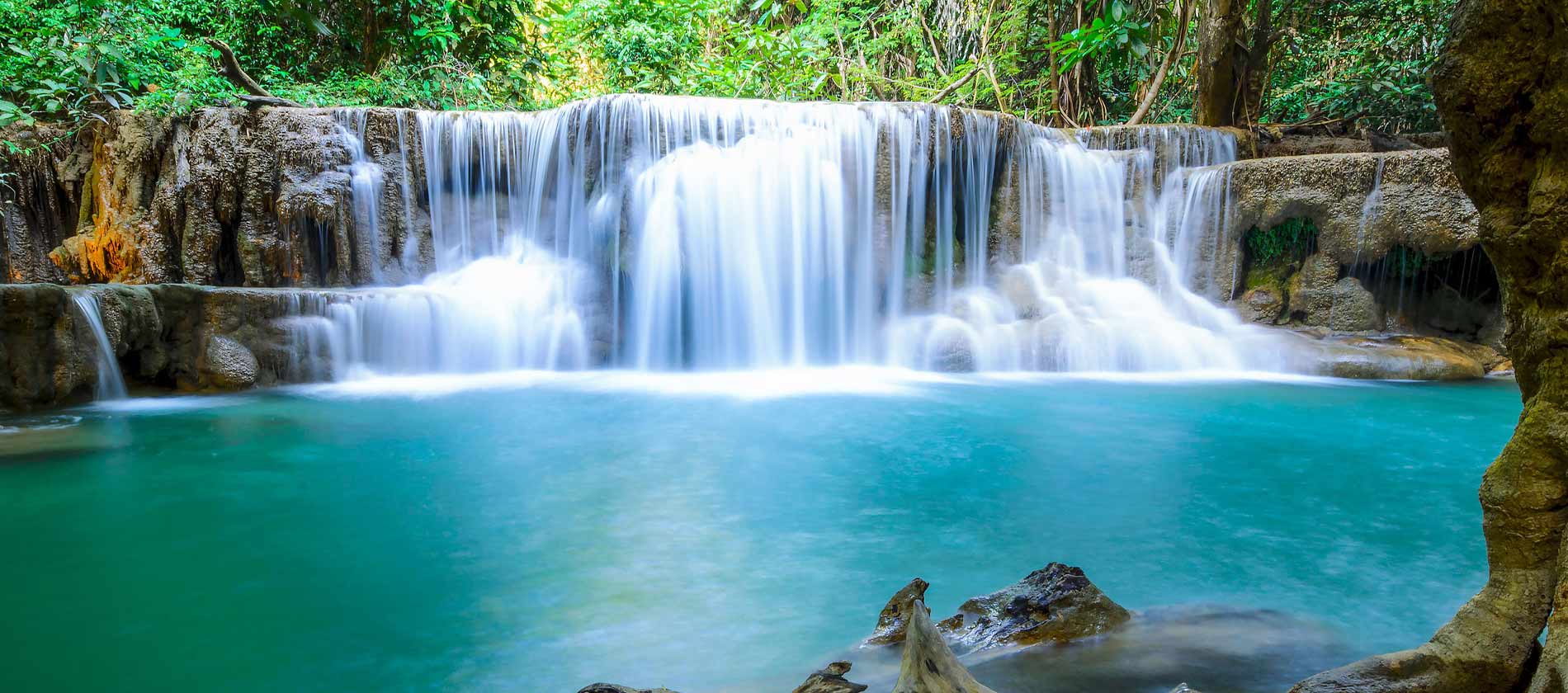 erawan national park - weekend trip from bangkok