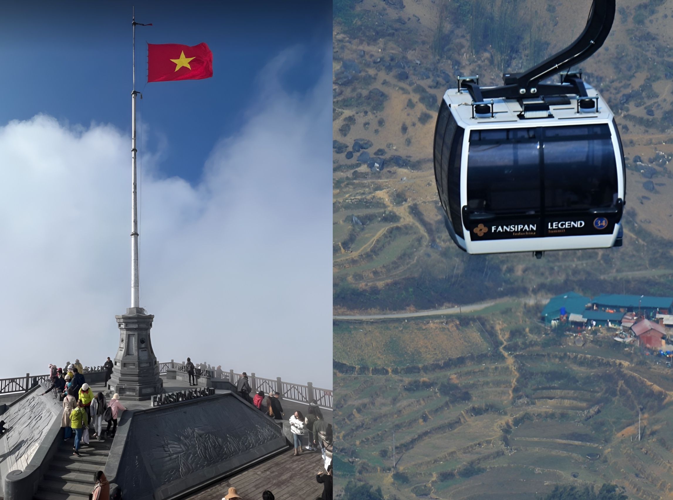 Fansipan mountain cable car