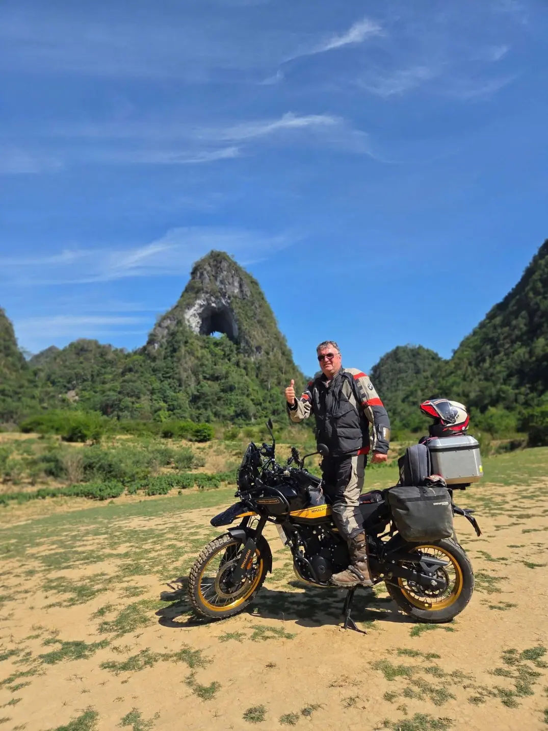 riding in remote areas required to fill your tank at any nearest petrol station - remember to fill RON 95 is you're riding a larger displacement motorcycle.