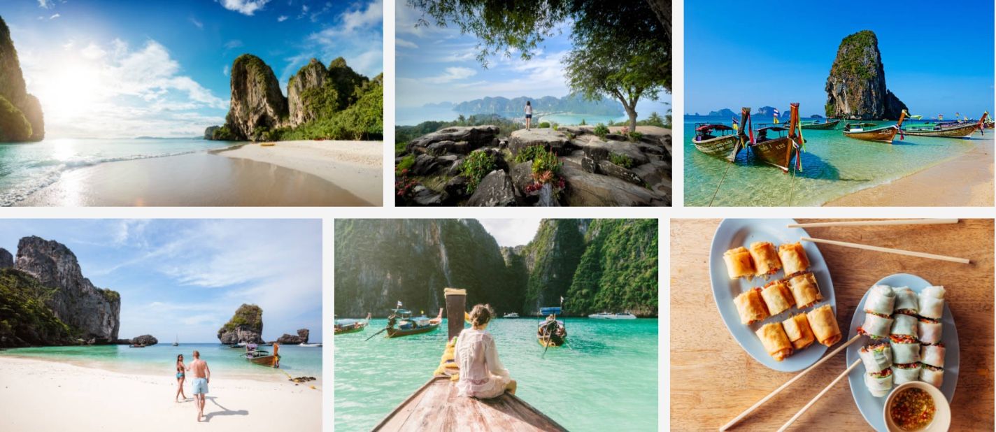 Krabi Town is a gateway to the Andaman Islandsis splendid temples