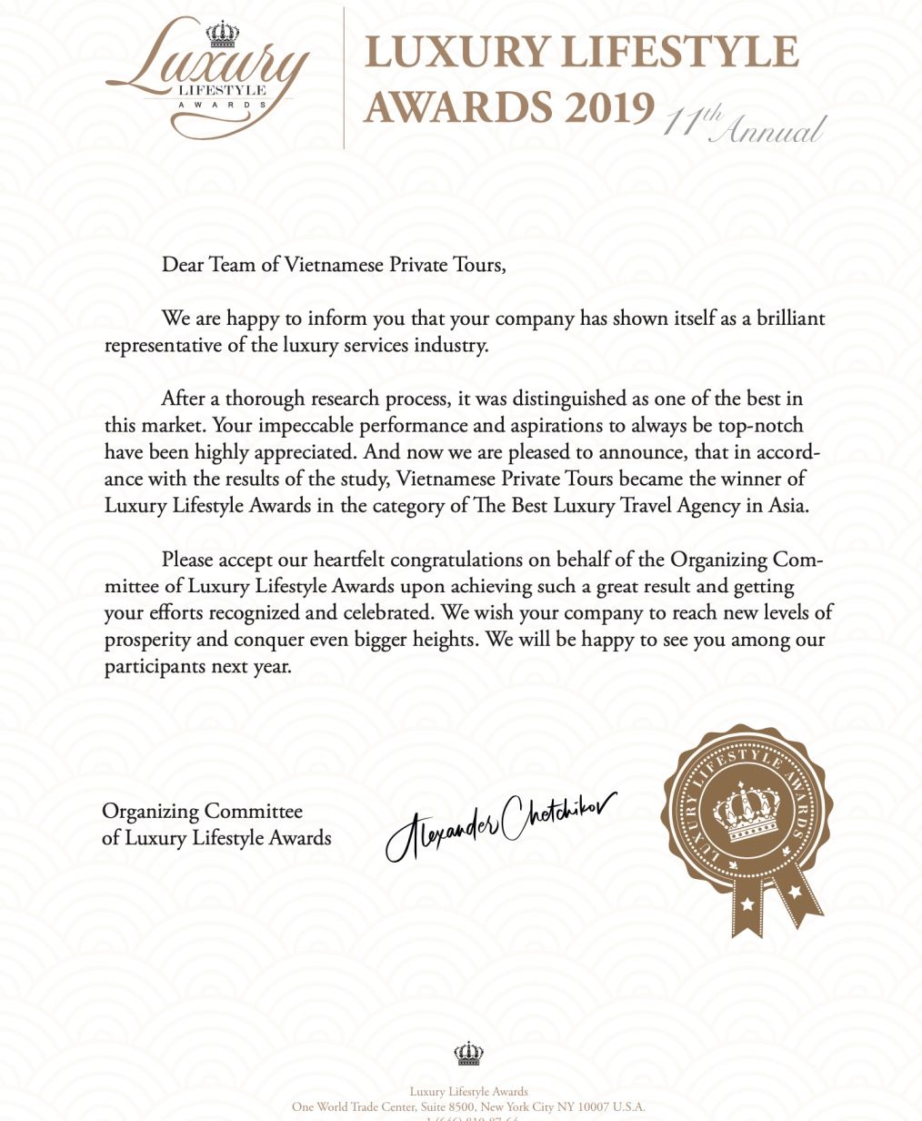 luxury life style awards