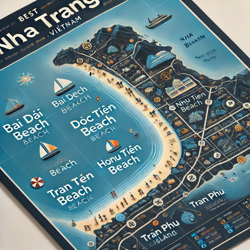 nha trang beach map