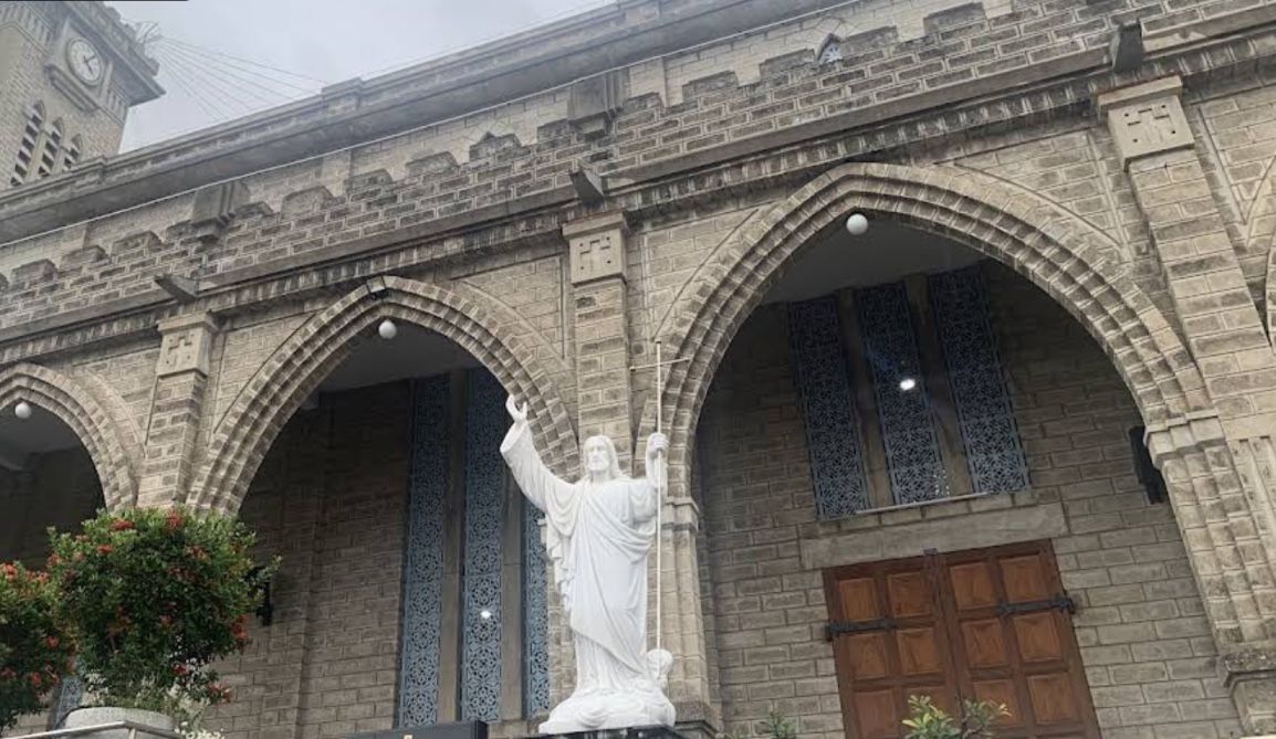 nha trang stone church, tourist attraction