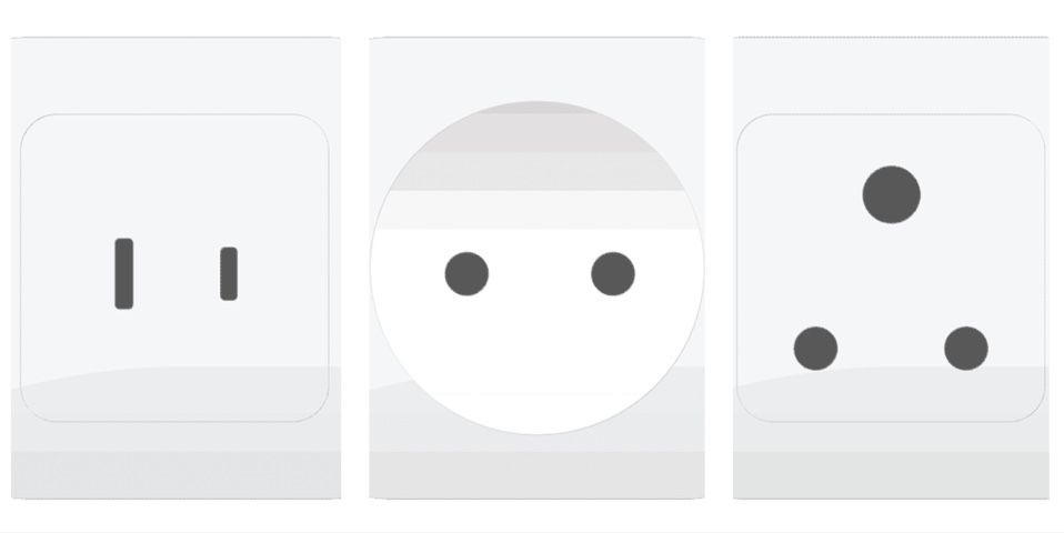 What power plugs are used in Cambodia?