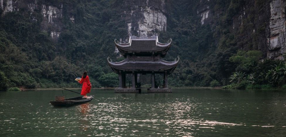 skull island along the Ninh Binh area 