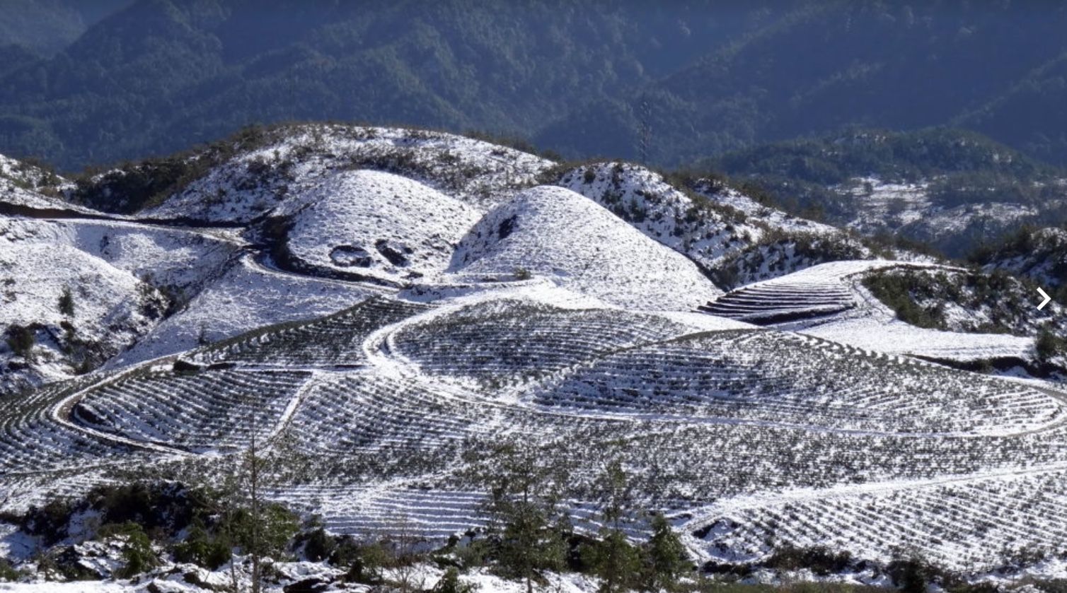 snow in sapa in december