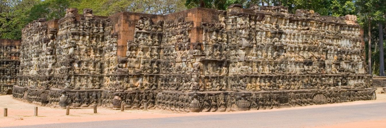 terrace of the leper king - cambodia arts and crafts