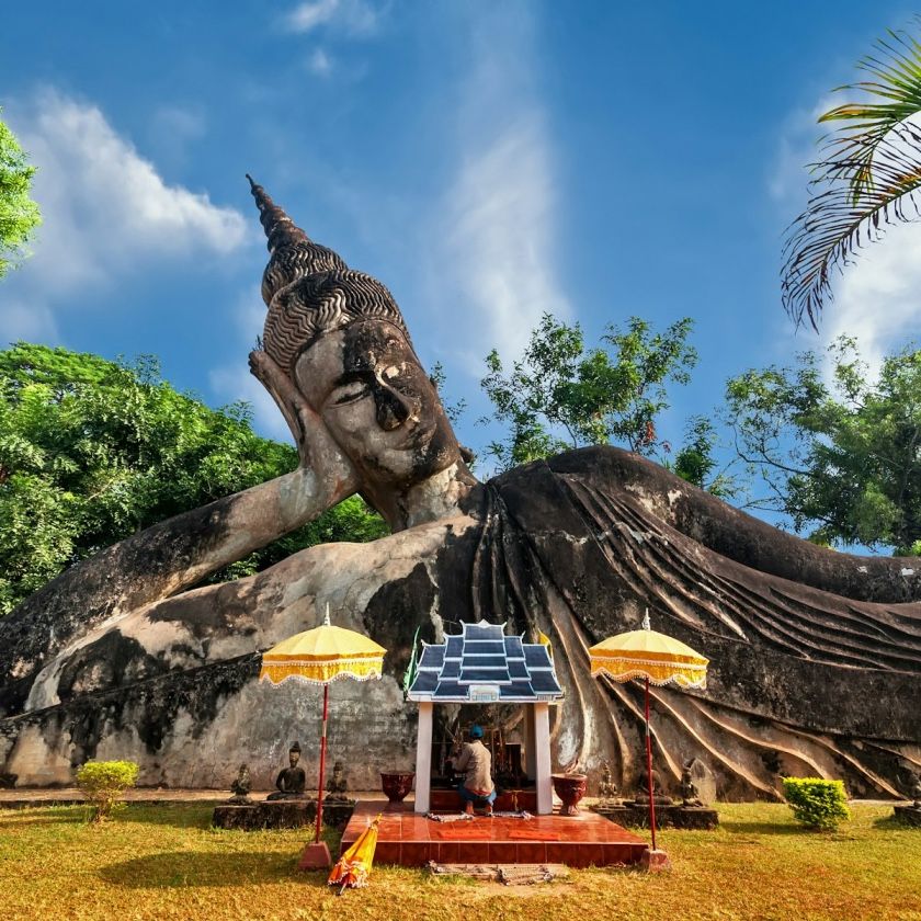 laos tours should include an excursion to visit Buddha park