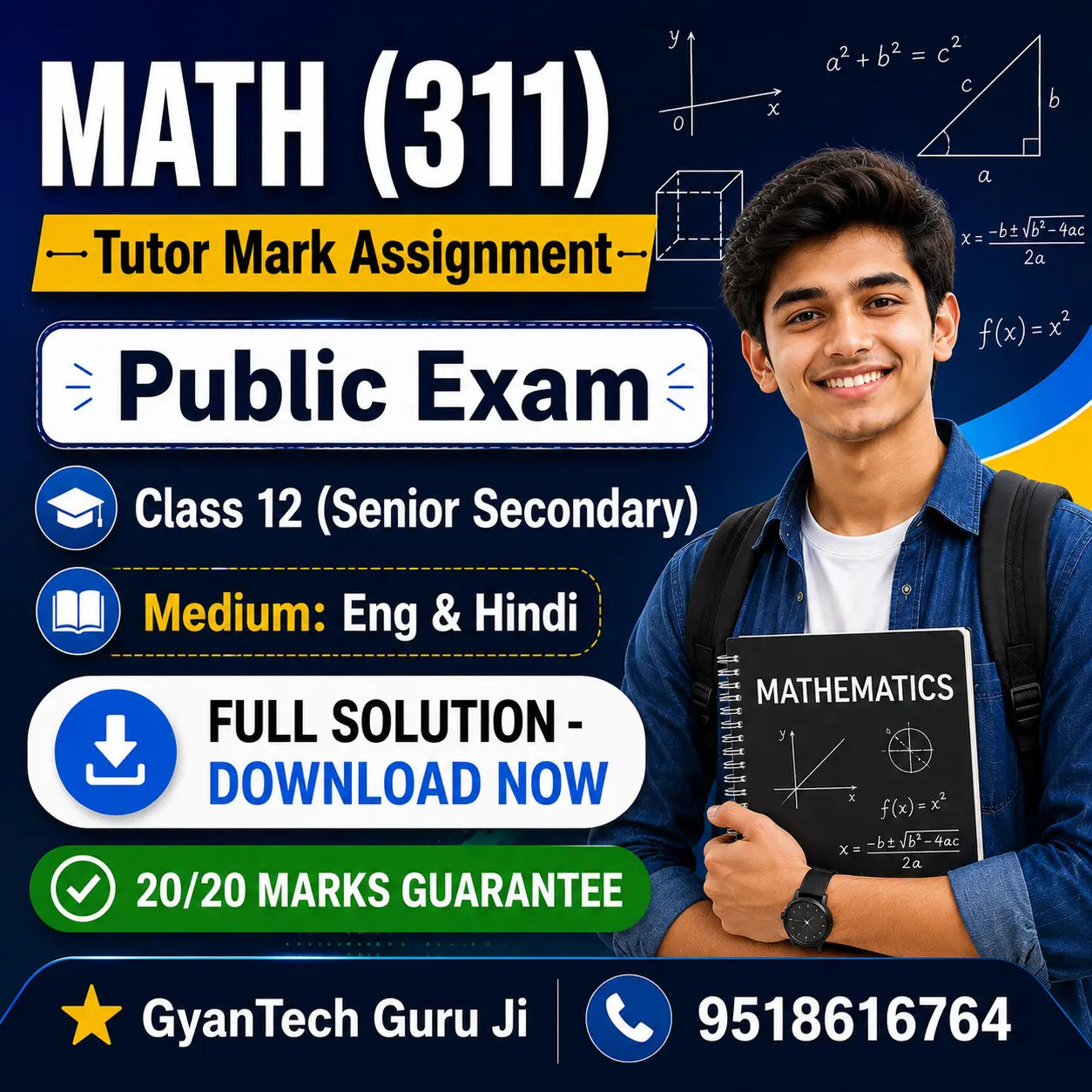 Mathematics (311) TMA Preview