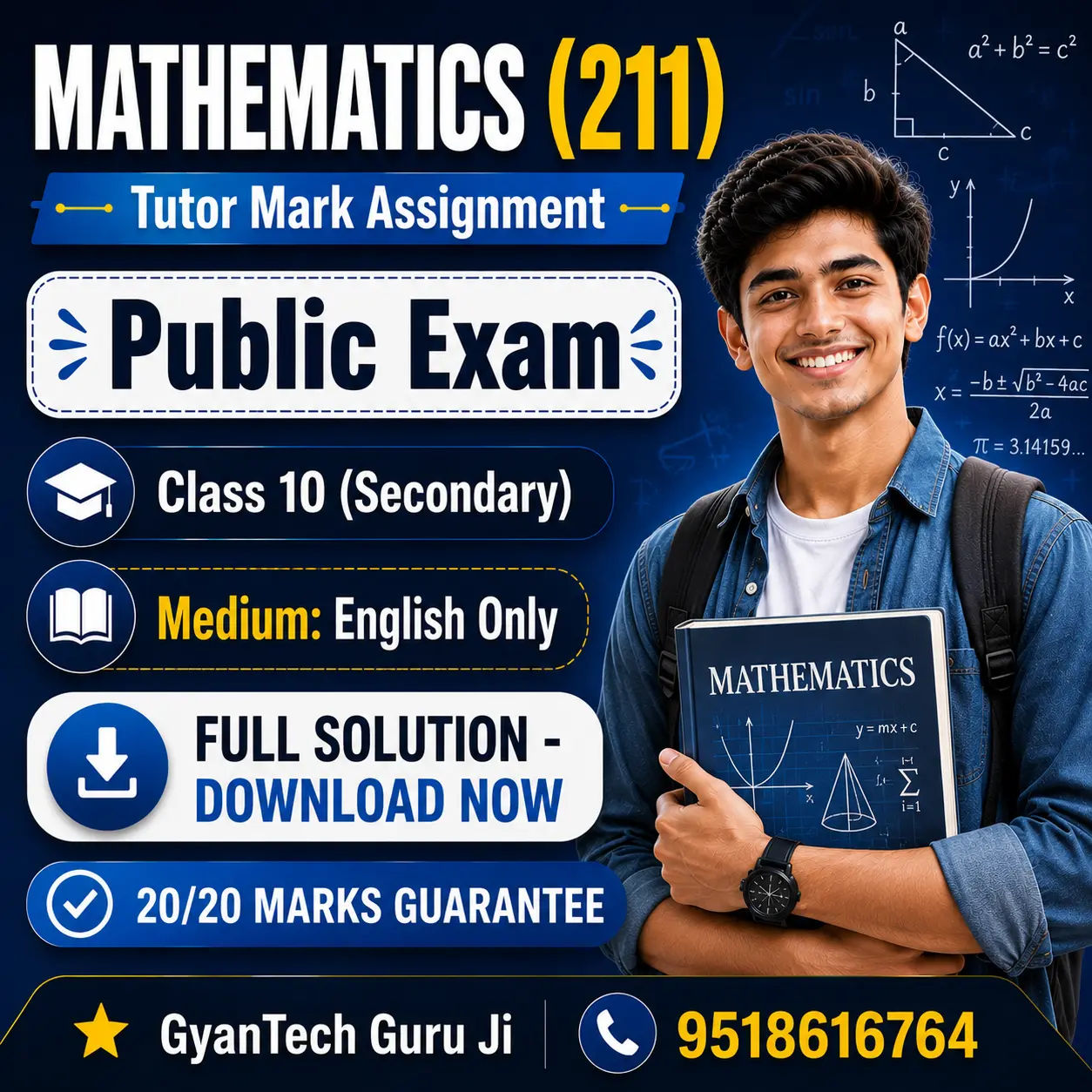 Mathematics (211) TMA Preview