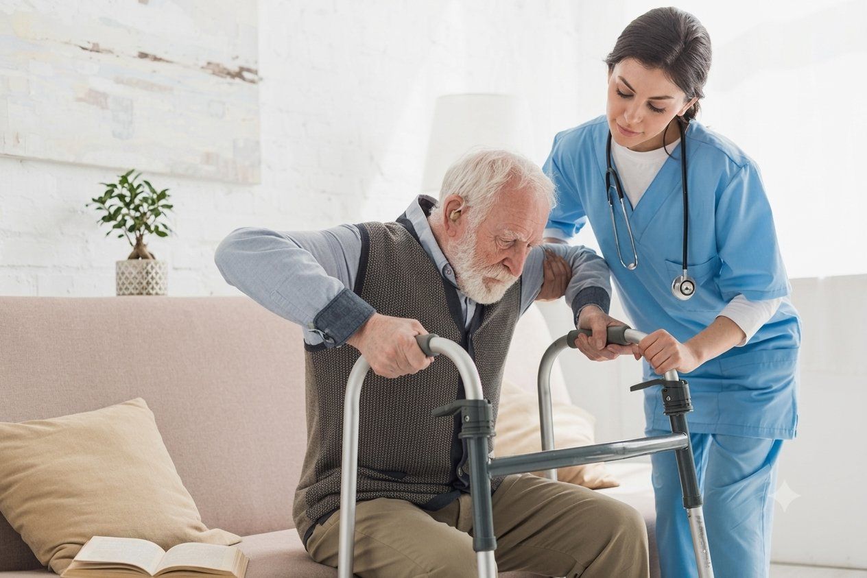 خدمات الرعاية التمريضية للمرضى و كبار السن