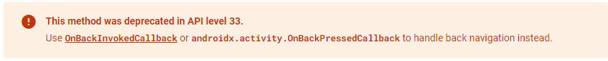 Migrate the deprecated OnBackPressed function in .NET MAUI Android application