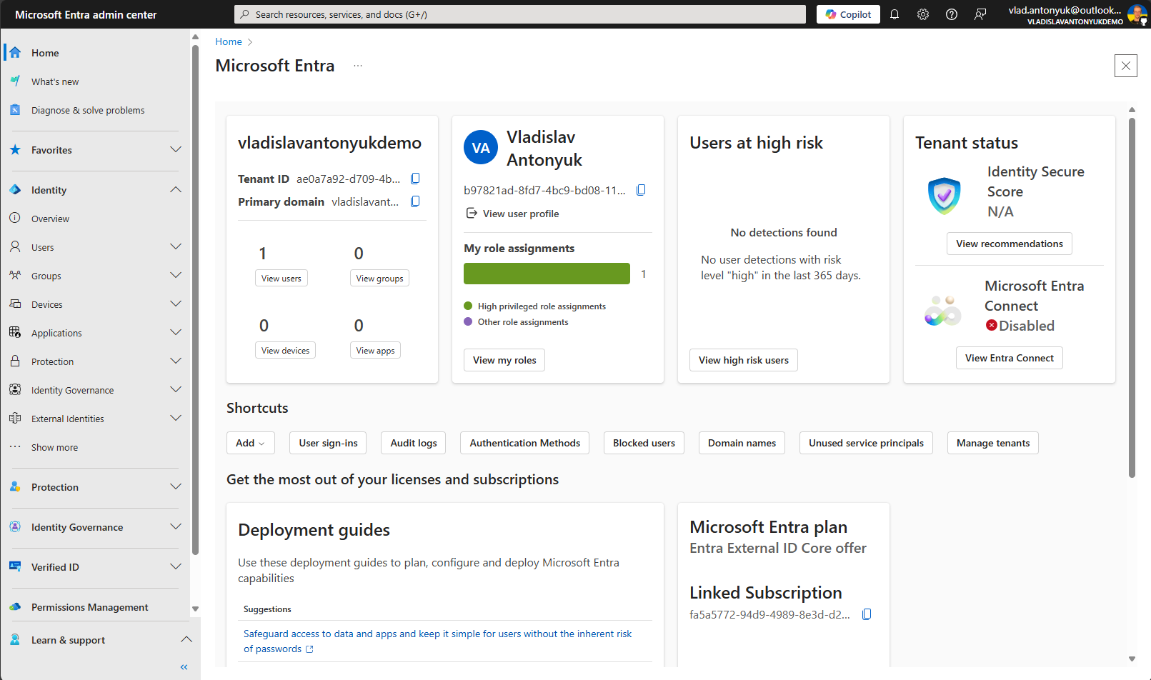 Microsoft Entra Portal