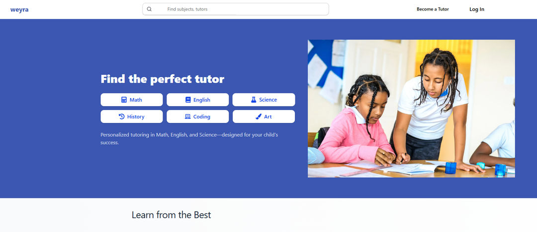 Weyra Tutors - Hire a Tutor Online