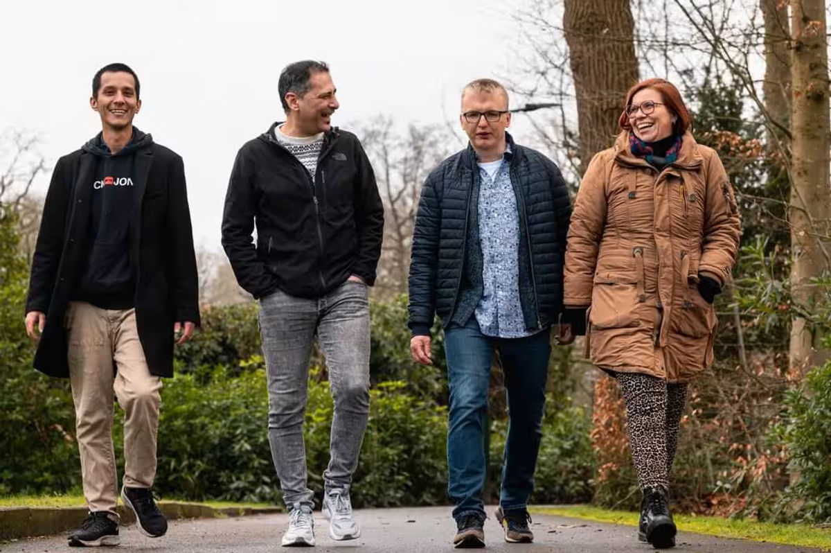 Het organisatieteam van De Koninklijke Loop (DKL) — inclusief wandelevenement georganiseerd voor en door mensen met een beperking